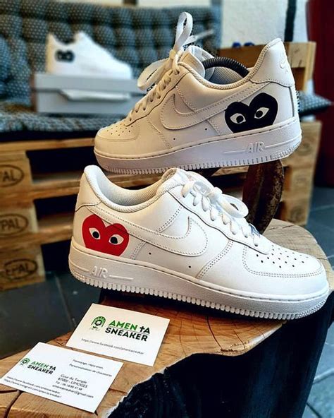 nike air force 1 met hartje|Nike Air Force 1 lv8.